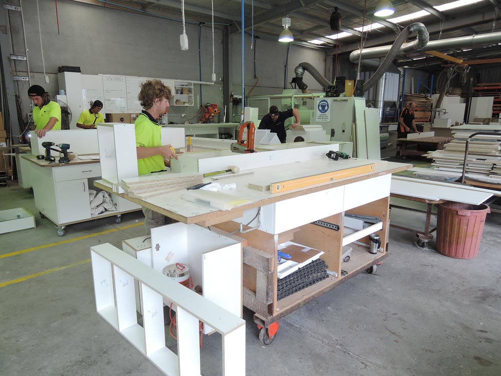 Onsite Assembly and Production - Jasper Design Specialists